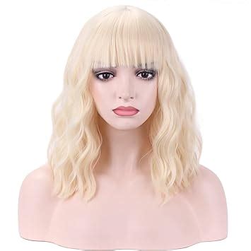 Amazon Beron Inches Blonde Wig For Women Short Curly Wig