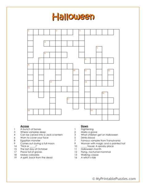 Halloween | My Printable Puzzles