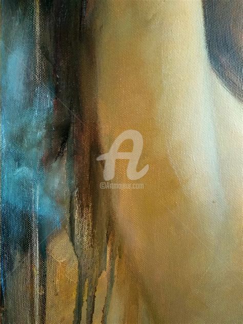 Lolita Erotic Portrait Of Naked Woman Painting By Anastasia Akunina Artmajeur