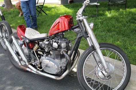 Oldmotodude Yamaha Xs Chopper On Display At The Vintage