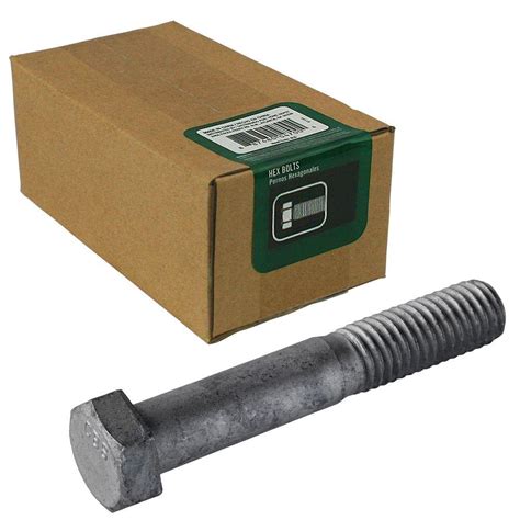 Everbilt 1 In 8 X 8 In Galvanized Hex Bolt 5 Pack 807630 The Home