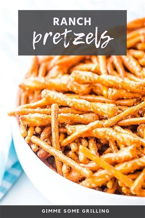 Ranch Pretzels Julies Eats And Treats