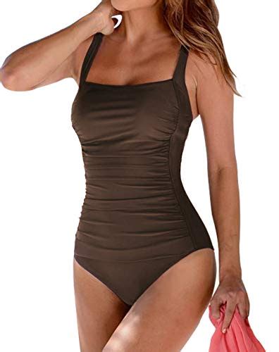 Best Brown Bathing Suits For Plus Size Women