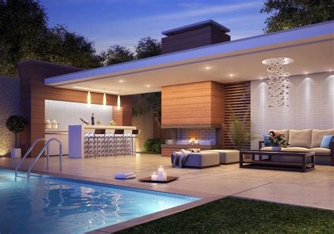 Edícula Com Piscina E Churrasqueira - Edícula com Churrasqueira: 60+ Modelos e Fotos Lindas! | Casas con ...