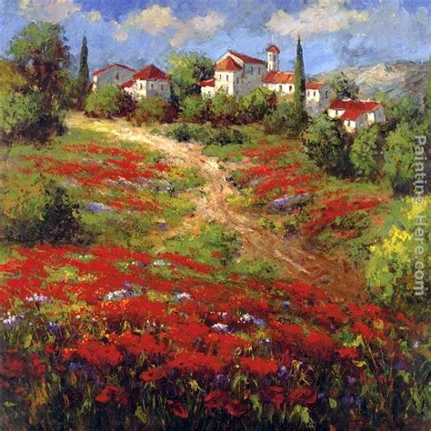 Hulsey Country Village II painting | framed paintings for sale