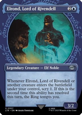 Mtgnexus Elrond Lord Of Rivendell From The Lord Of The Rings Tales