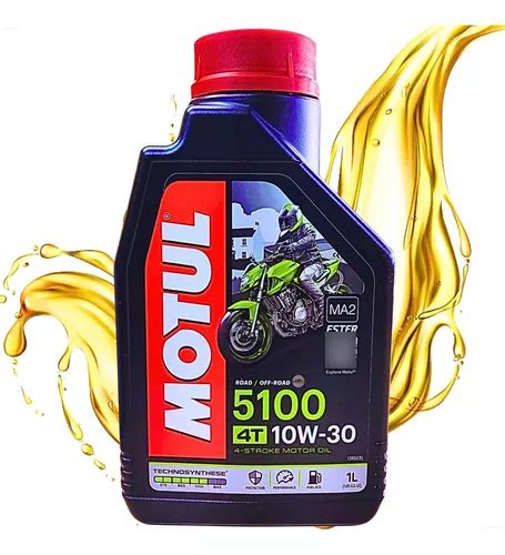 Óleo De Motor Motul 5100 10w30 Semissintético 4t 1 Litro MercadoLivre