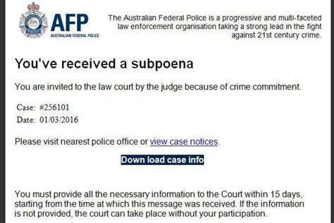 Queensland Police Warn People Not To Open Australian Federal Police