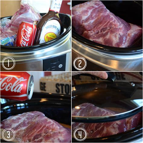 7 Easy Steps Bbq Pulled Pork In Your Crock Pot People Jenny On The Spot