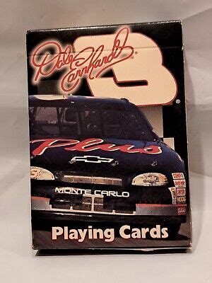 Dale Earnhardt Playing Cards Sealed Brand New Bicycle Ebay