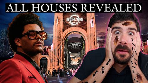 Every Halloween Horror Nights 2022 House Revealed My Most Anticipated