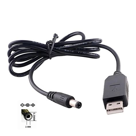 Кабель usb dc 12 v, usb проволока для подключения роутера к повербанку ...