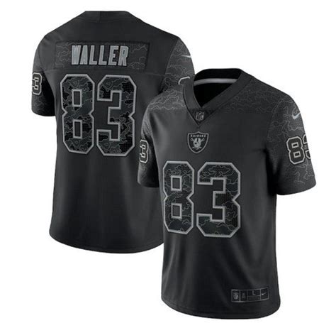 Raiders Darren Waller Reflective Limited Black Jersey – US Sports Nation