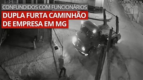 V Deo Dois Suspeitos Furtam Caminh O Em Empresa De Betim Minas