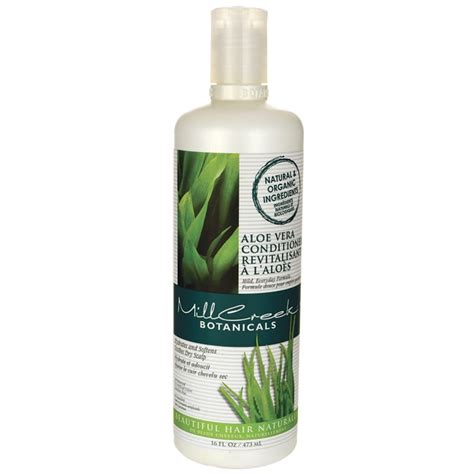 Mill Creek Botanicals Aloe Vera Conditioner Mild Everyday Formula 16 Oz