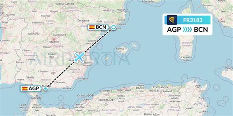 FR3183 Flight Status Ryanair Malaga To Barcelona RYR3183