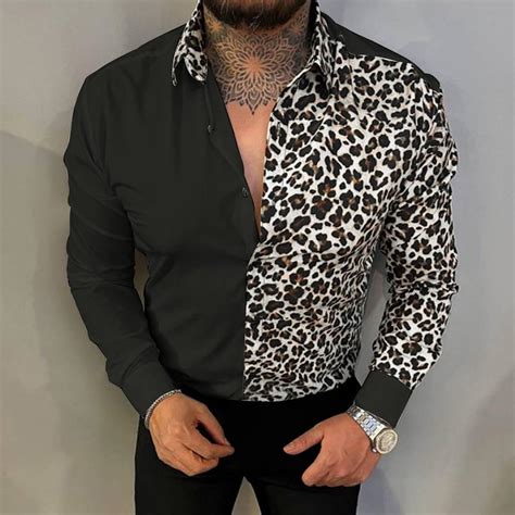 Actualizar Imagen Camisa Leopardo Hombre Outfit Abzlocal Mx