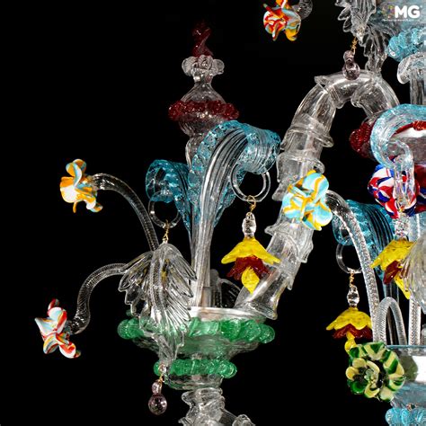 Venetian Chandelier Rezzonico Spring Original Murano Glass