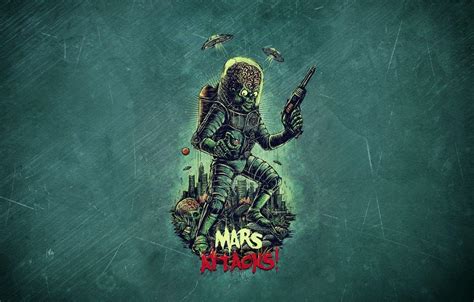 Mars Attack Wallpapers - Top Free Mars Attack Backgrounds - WallpaperAccess