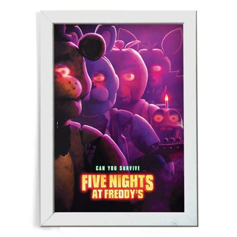 Quadro Decorativo Five Nights At Freddy S Prafan