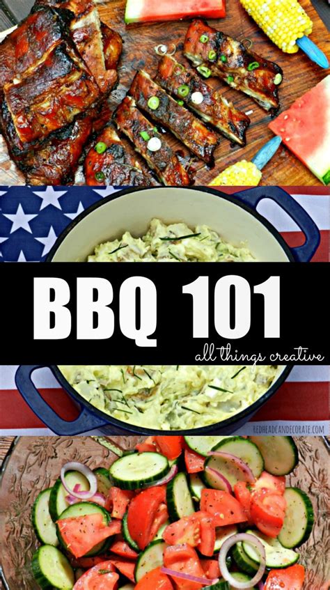 Bbq Recipes And Picnic Ideas Redhead Can Decorate