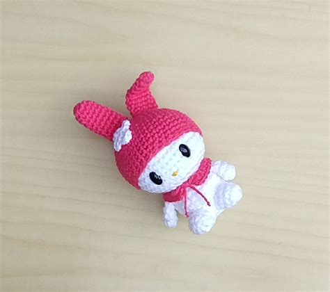 Hello Kitty Kuromi E My Melody Amigurumi Pronta Entrega