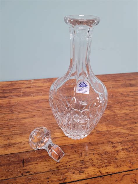 Princess House Crystal Decanter Full Lead Crystal West Germany Vintage ...