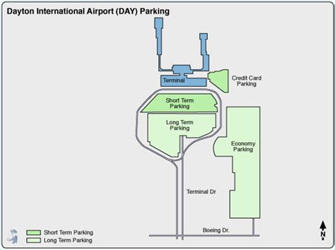 Dayton Airport Terminal Map