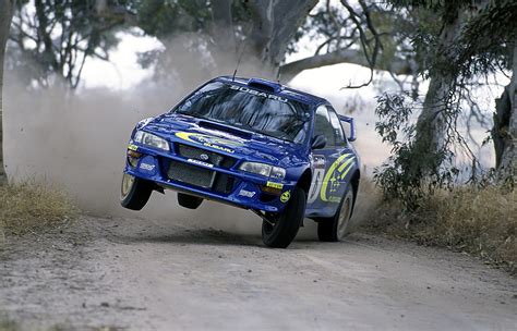 Subaru Impreza Wrc Of Juha Kankkunen At Rally Austr Flickr