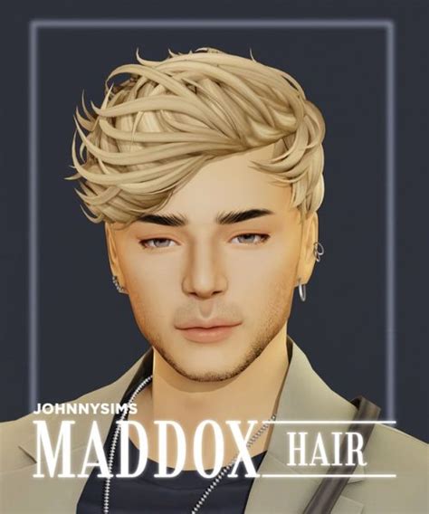 Maddox Hair By JohnnySims Liquid Sims