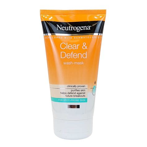 Neutrogena Clear And Defend Neutrogena Face Wash Mask Clear And Defend