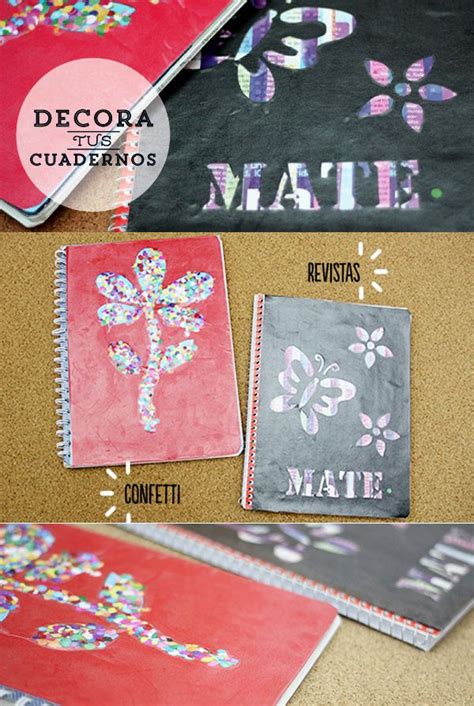 Decora Tus Cuadernos De Una Forma Original Para Este Regreso A Clases