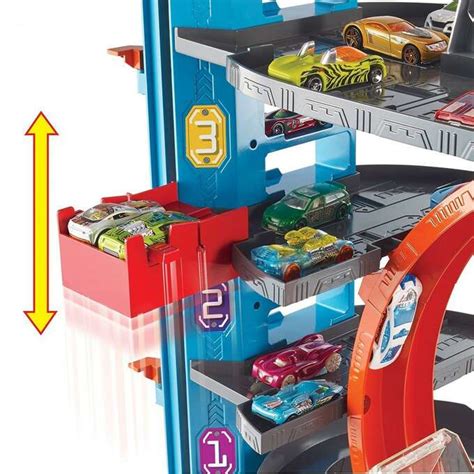 Mattel Hot Wheels City Mega Garaż Rekina autka
