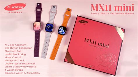 MX11 Mini Luxury Smart Watch X INOVA YouTube