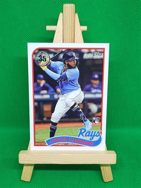 Topps Series Th Anniversary Junior Caminero Rc Tampa Bay Rays