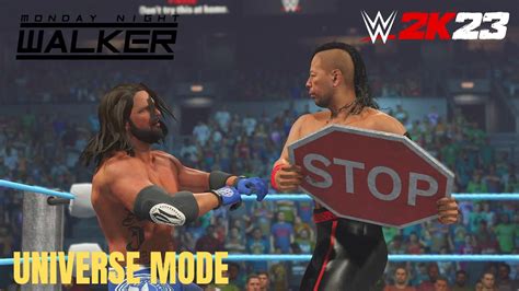 CAN AJ STYLES WIN THE HARDCORE CHAMPIONSHIP WWE 2K23 UNIVERSE MODE