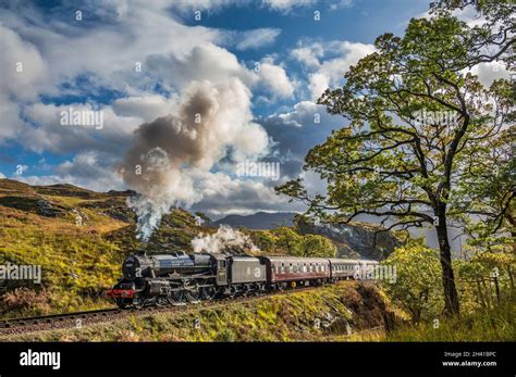 The Jacobite Fort William To Mallaig Scenic Steam Railway Passing