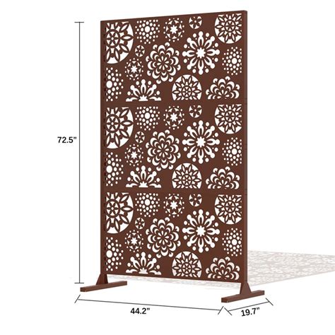 Outdoor Privacy Screen Metal Privacy Screen Wayfair