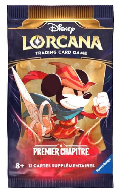 Bon Plan Disney Lorcana Premier Chapitre Booster Vf