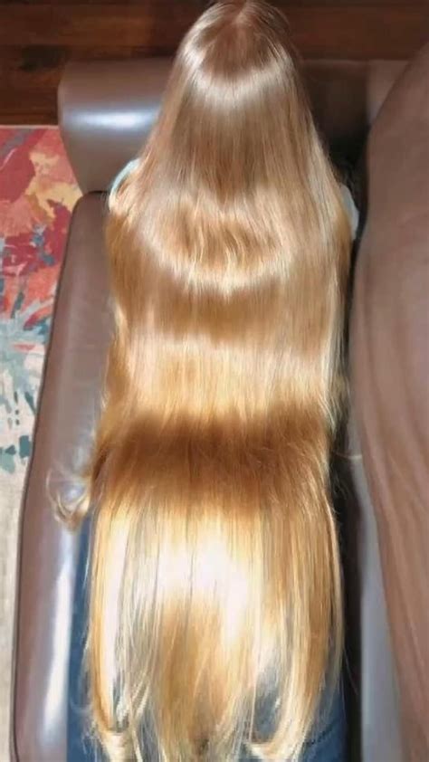 Long Silky Blonde Hair Artofit