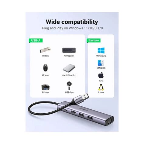 Ugreen CM475 USB Male to Multiport Converter Price in BD | RYANS