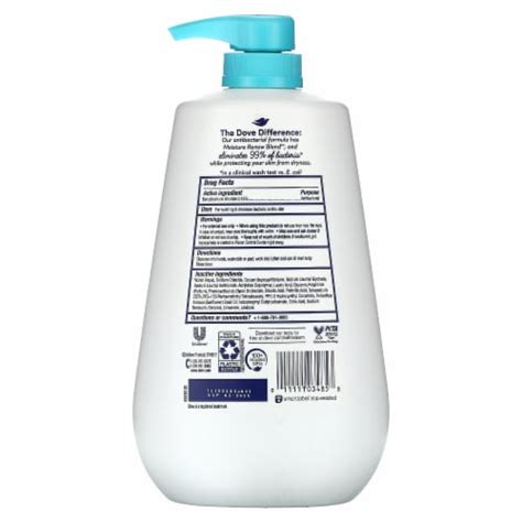 Dove Care Protect Antibacterial Body Wash With Pump Fl Oz Kroger