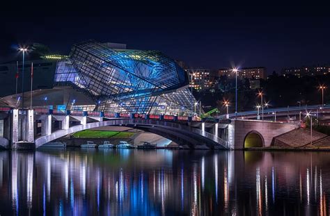 Architecture France Lyon Mus E Des Confluences Hd Wallpaper Peakpx