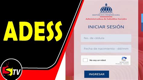 Consulta Adess En Líneas Para Los Beneficiarios De Supérate Con Cualquier Tarjeta Youtube