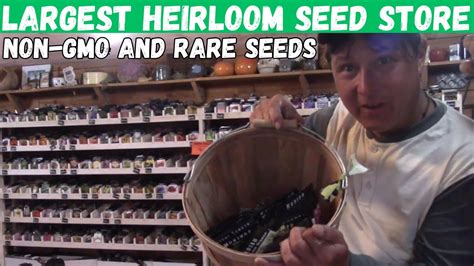 My Favorite Heirloom Seeds In Baker Creek S Massive Seed Store YouTube