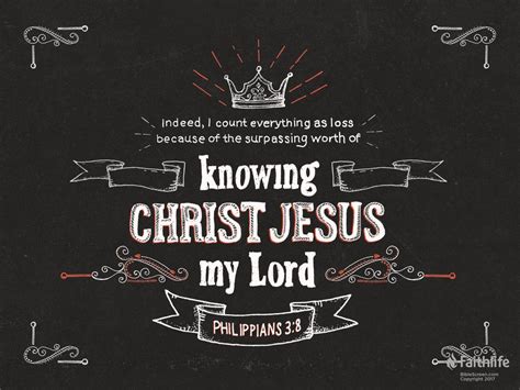 Surpassing Worth Of Knowing Jesus Christ Philippians 38 9