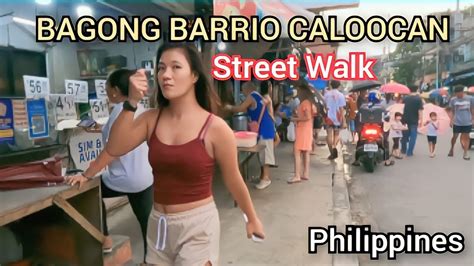 Bagong Barrio Caloocan City Philippines 4K Virtual Walking Tour YouTube