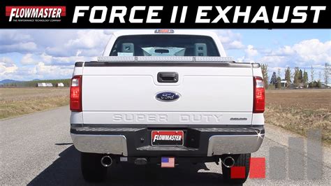 2014 16 Ford F250 F350 Force Ii Cat Back Exhaust System 817701 Youtube