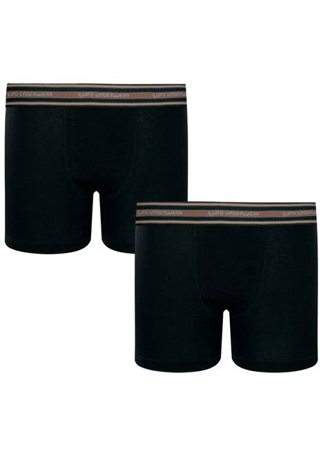 Kit 2 Cuecas Infantil Boxer Lupinho 141 088 São Jorge