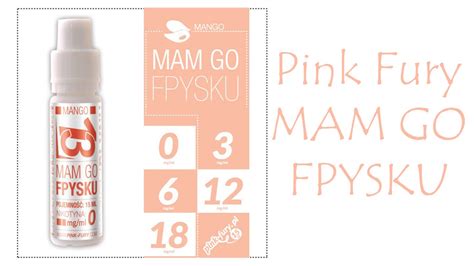 Pink Fury Mam Go Fpysku Mija Kraje Poison Recenzje Liquid W